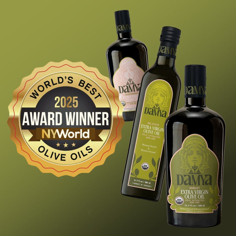 DAMYA Shines at the World’s Biggest Olive Oil Competition!