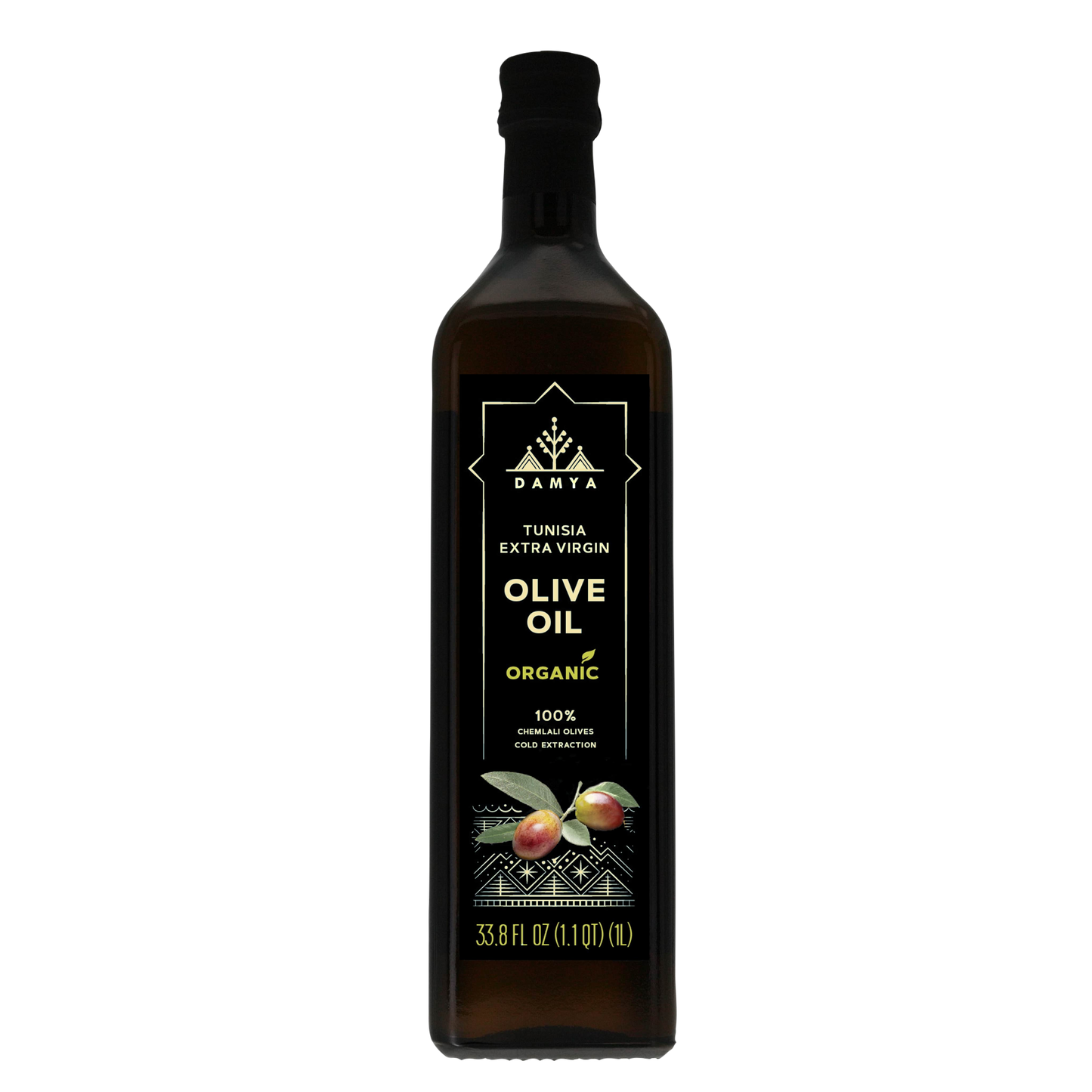Damya Organic Delicate Extra Virgin Olive Oil 1L