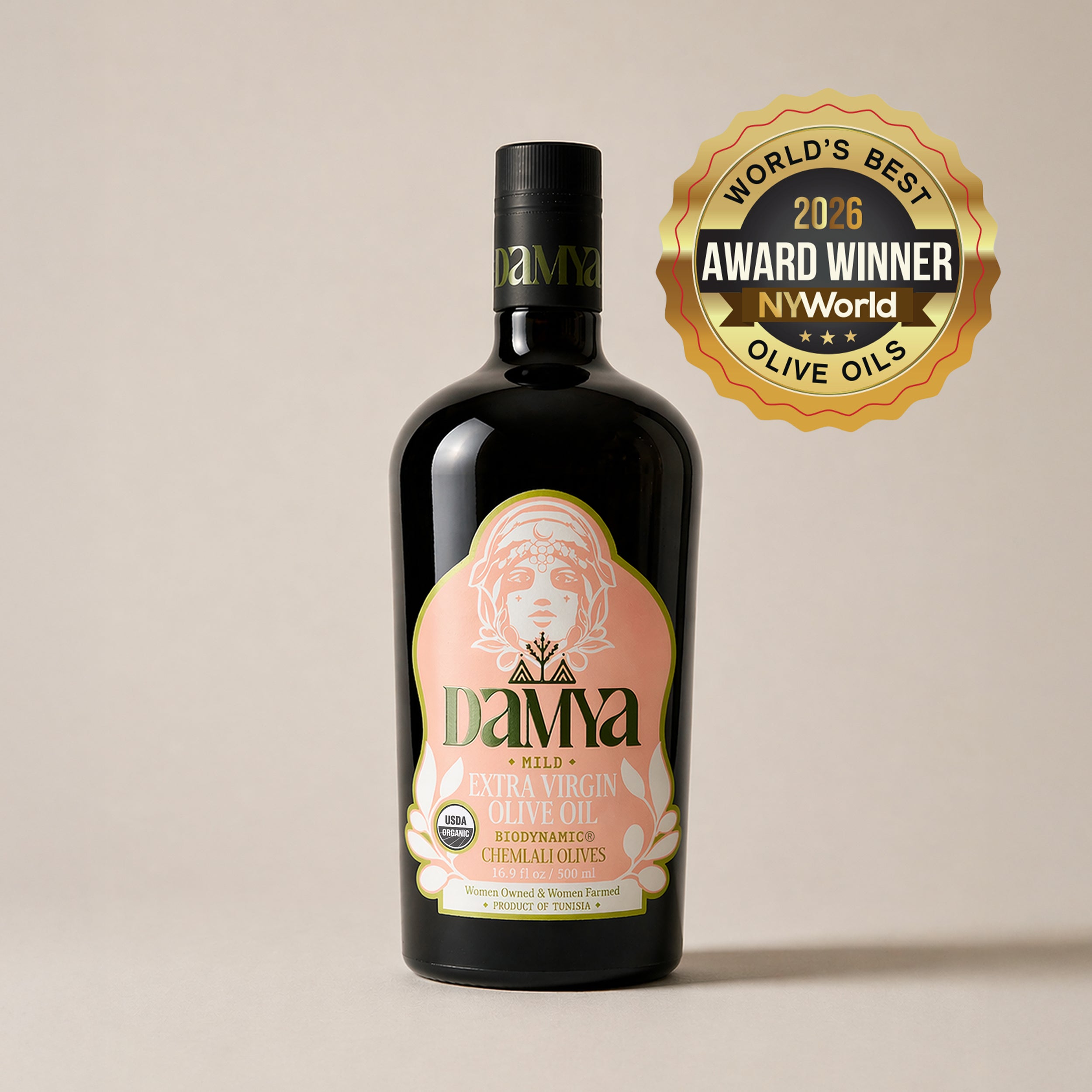 Damya Biodynamic® Extra Virgin Olive Oil · Damya, Massiva LLC