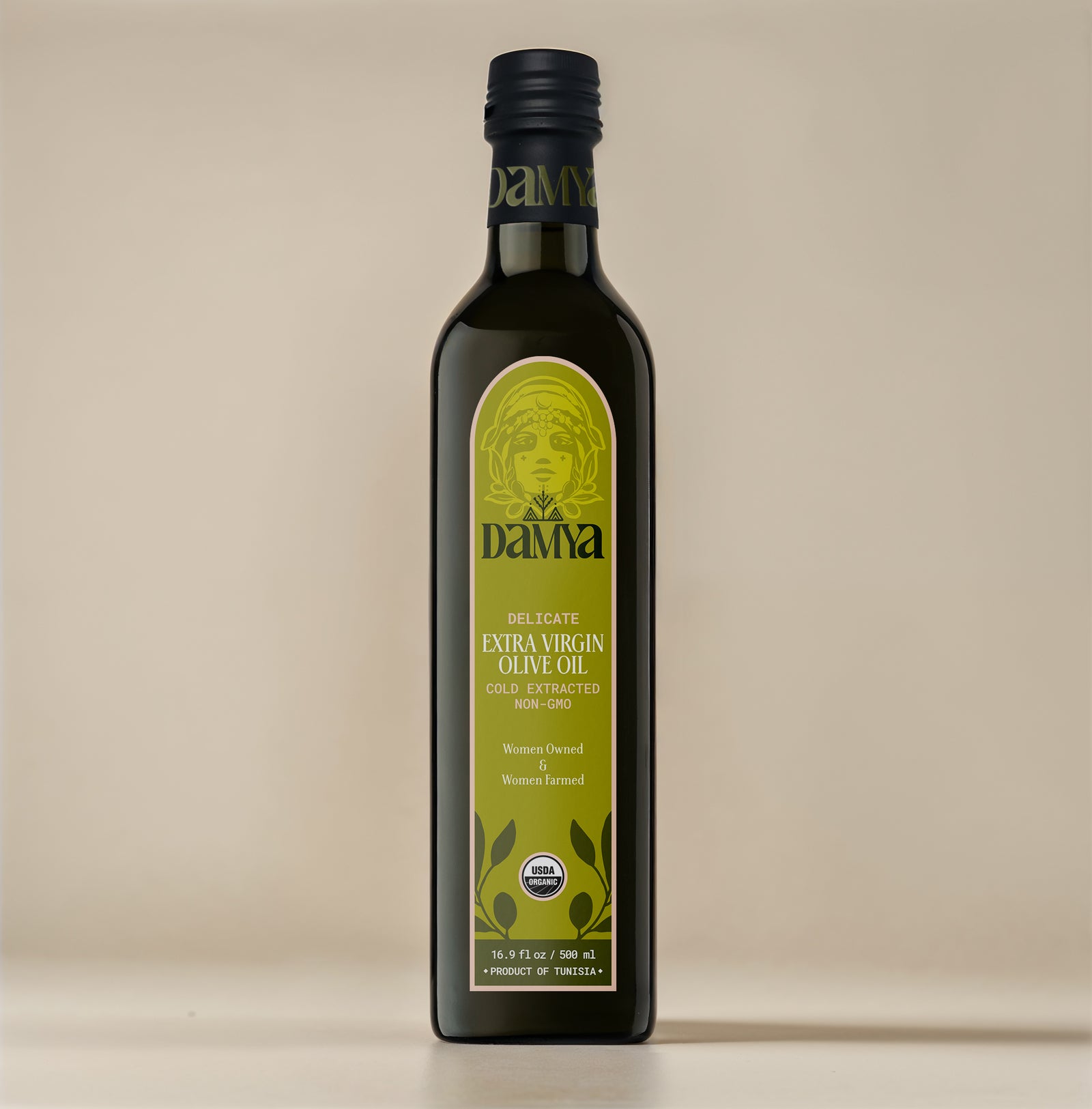 Damya Delicate Organic Extra Virgin Olive Oil from Tunisia