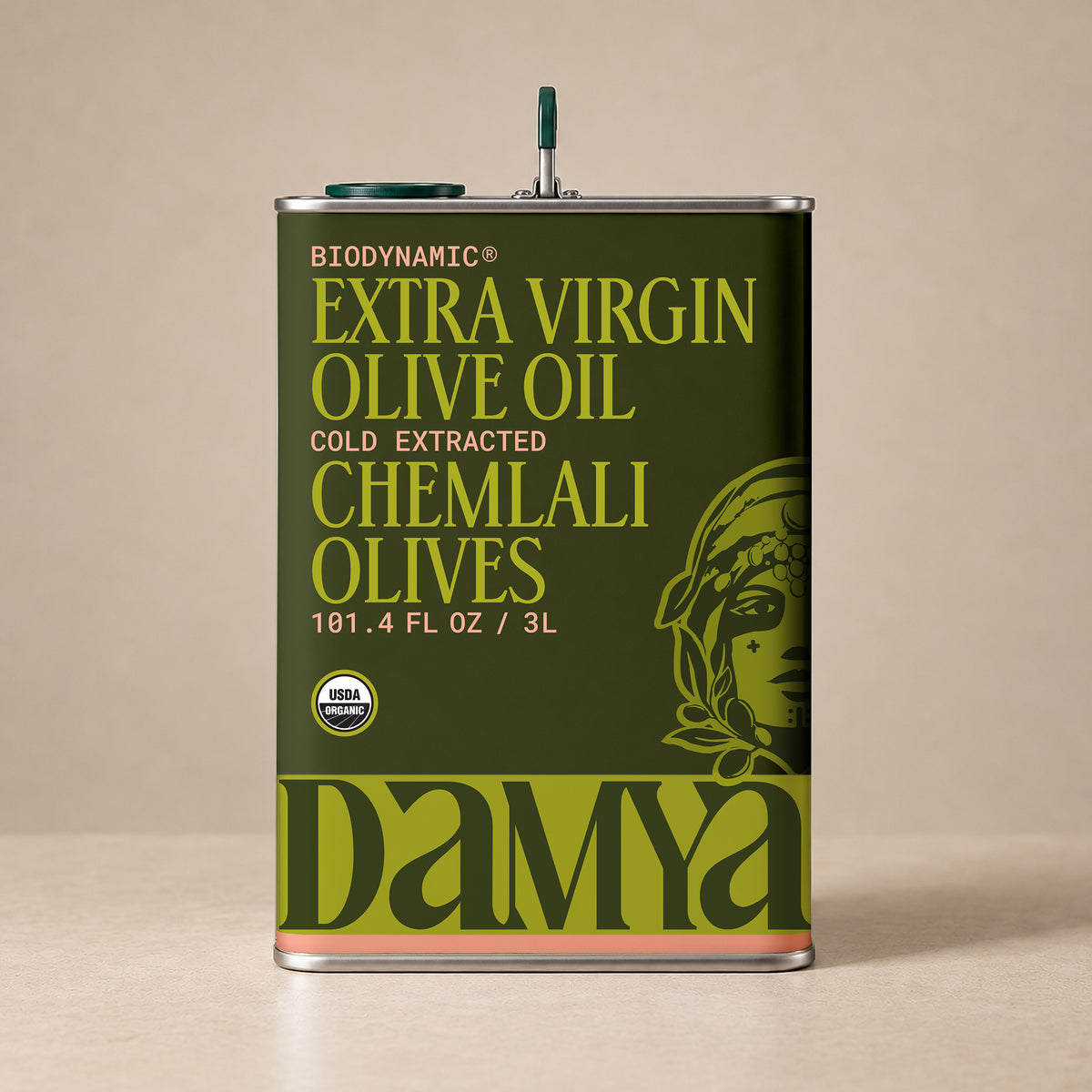 Damya Biodynamic® Extra Virgin Olive Oil 3L