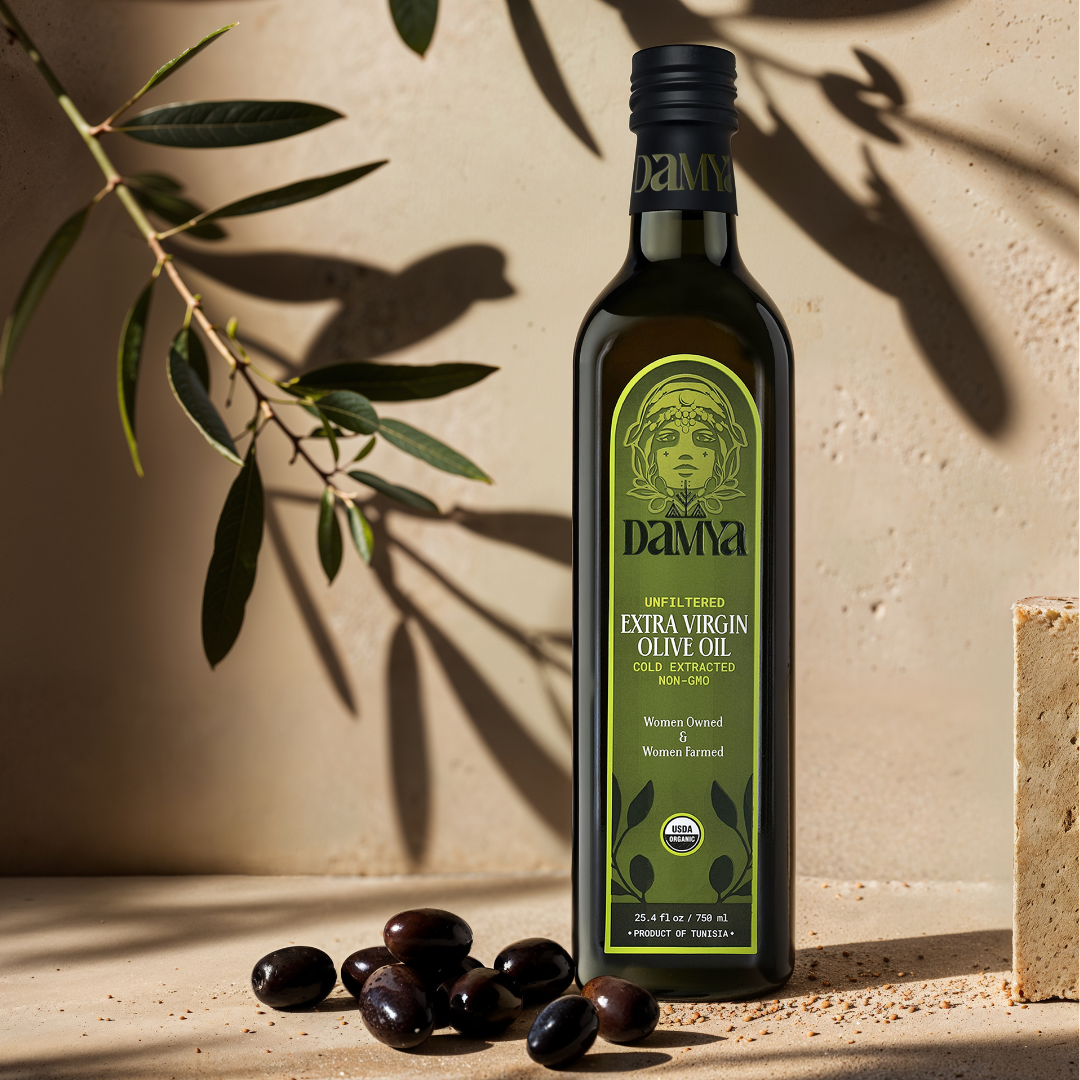 Damya Unfiltered Organic Extra Virgin Olive Oil from Tunisia