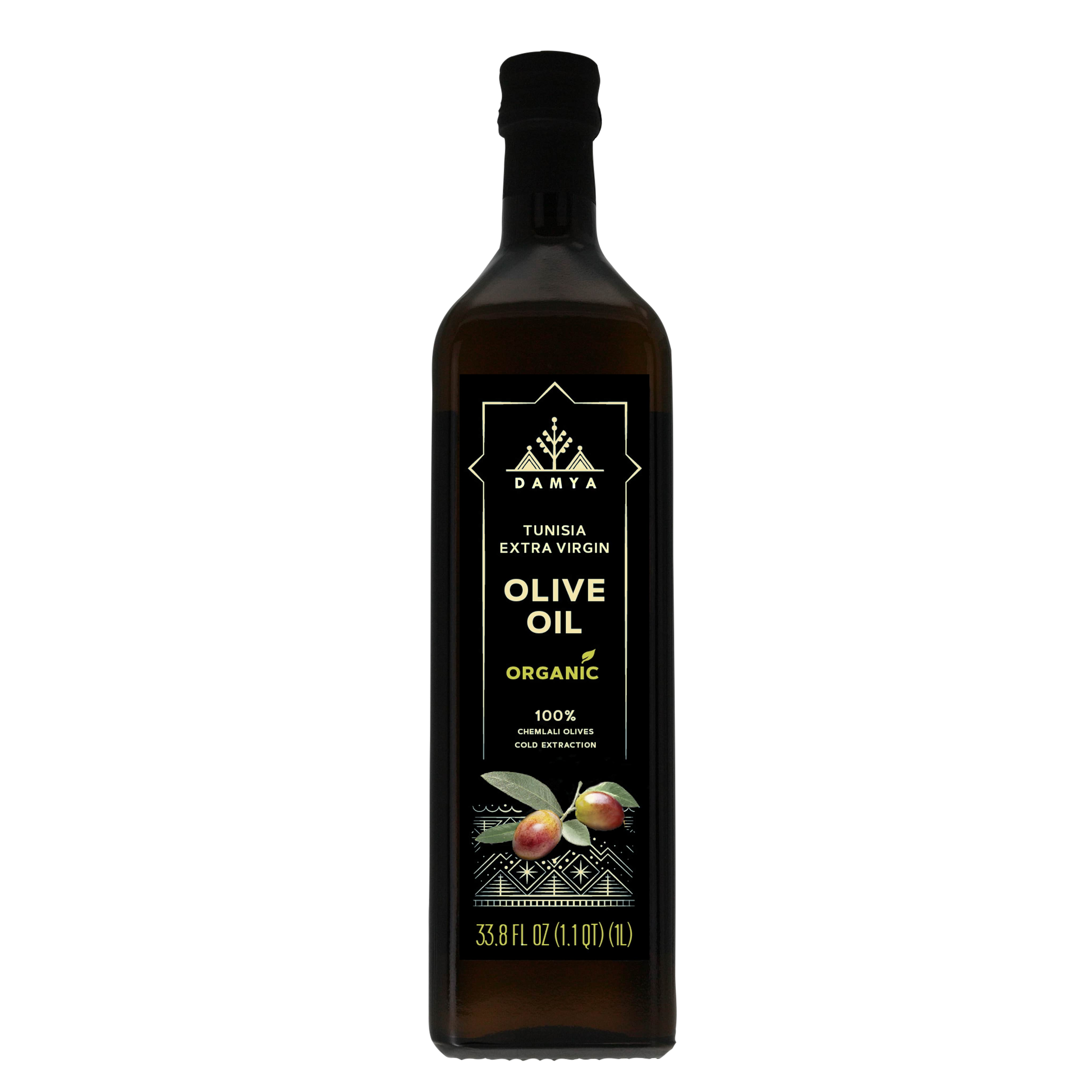 Damya Organic Delicate Extra Virgin Olive Oil 1L
